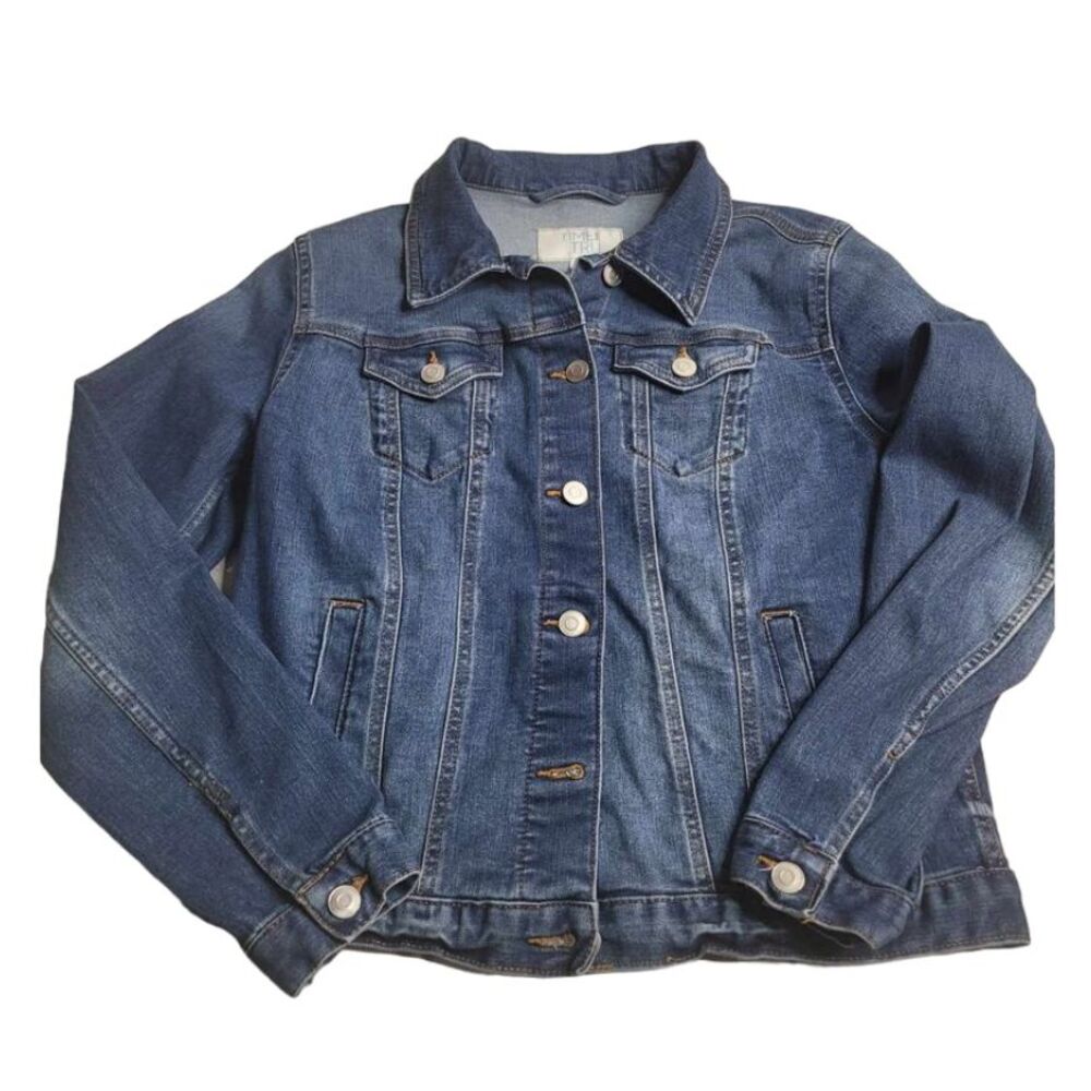 3174 Time and‎ Tru Women's Denim Jacket Small